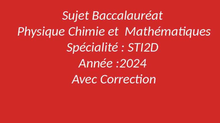 Exercices Corrigés sur le Théorème d'énergie Cinétique - Science
